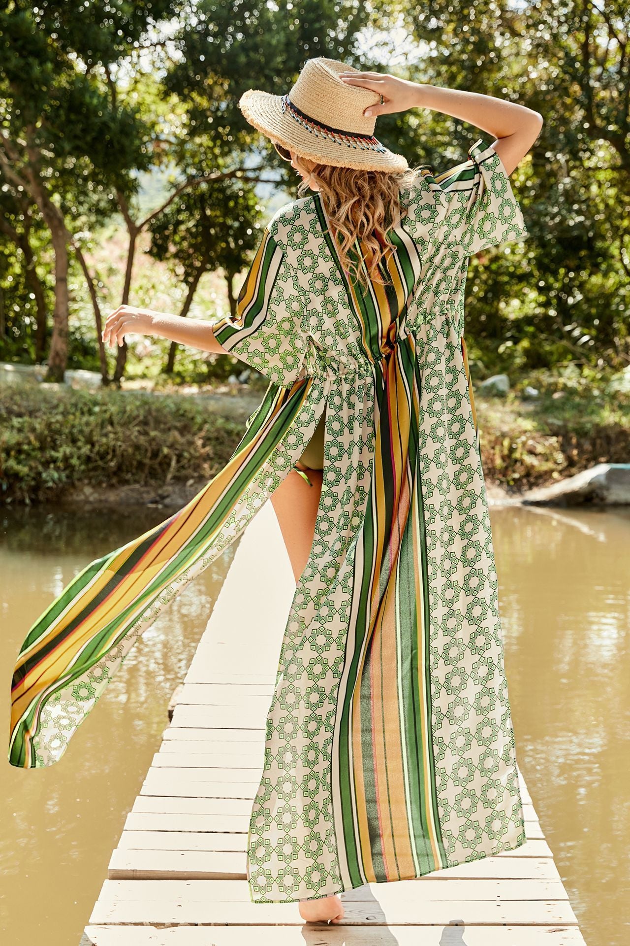 Robe Style Vacation Skirt Bikini Cover